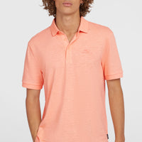 Small Logo Poloshirt | Coral Pop