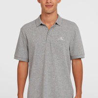 Small Logo Poloshirt | Silver Melee