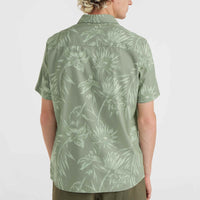 Mix and Match Floral Hemd | Green Tonal Tropicana