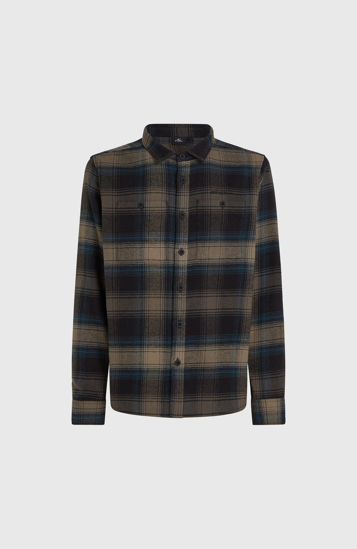 Check Flanellhemd | Black Check Small