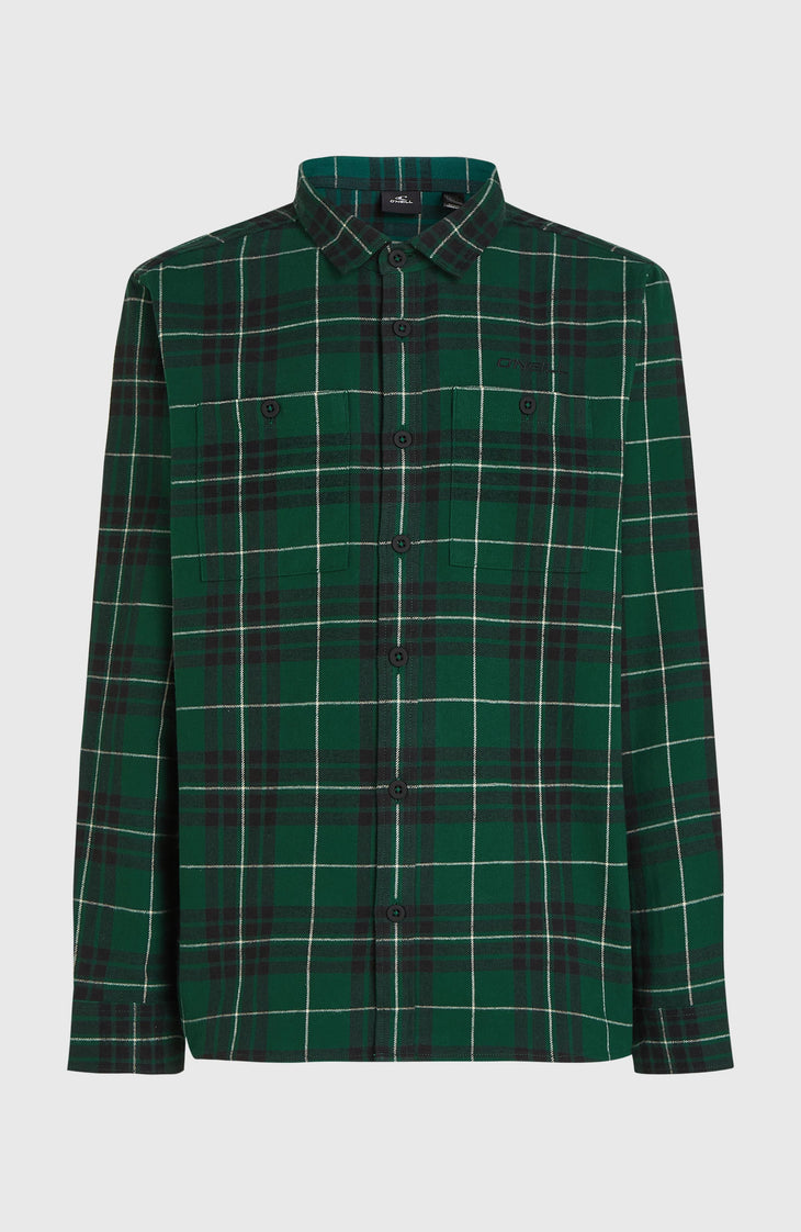 Must-Have Flanellhemd | Green Flannel Check