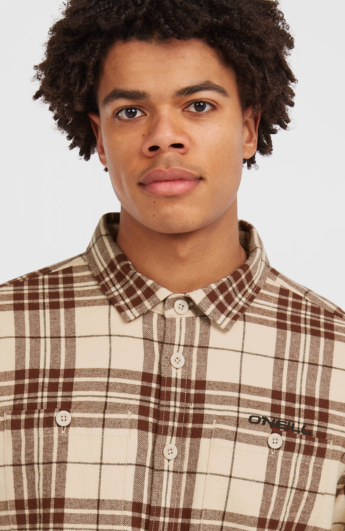 Must-Have Flanellhemd | Beige Flannel Check