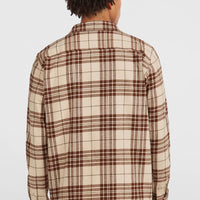 Must-Have Flanellhemd | Beige Flannel Check