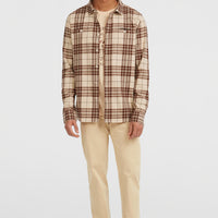 Must-Have Flanellhemd | Beige Flannel Check