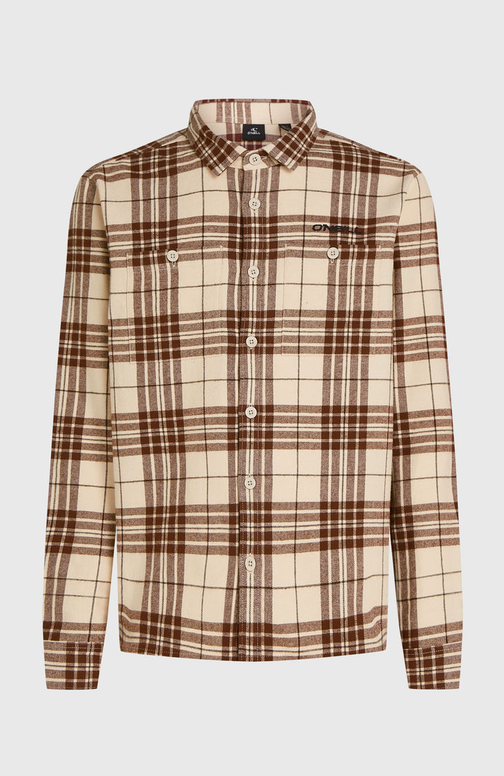 Must-Have Flanellhemd | Beige Flannel Check