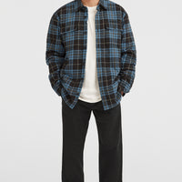 Must-Have Hemd mit Fleecefutter | Blue Flannel Check