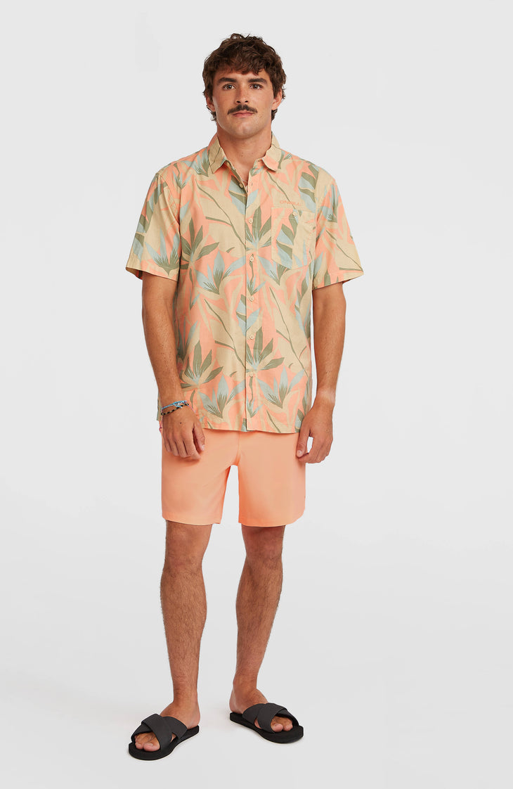 O'Neill Print Shirt | Orange Tropicana Big