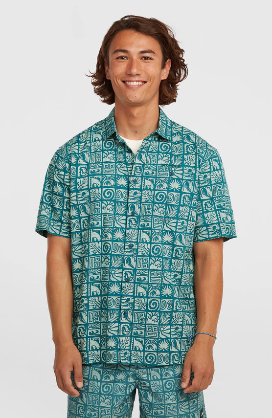 O'Neill Print Shirt | Blue Bricks