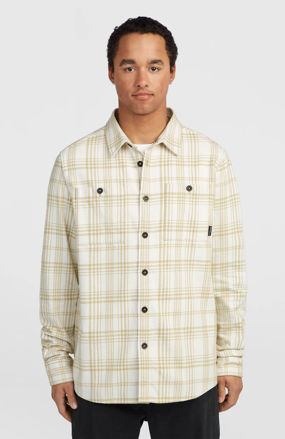 Must-Have Flanellhemd | Beige Big Check Plaid