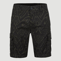 Park Cargo-Shorts | Black Tonal Magic Carpet