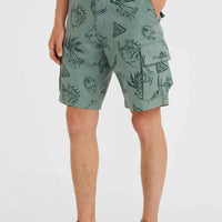 Essentials Cargo-Shorts | Green Vintage Surfer