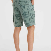 Essentials Cargo-Shorts | Green Vintage Surfer