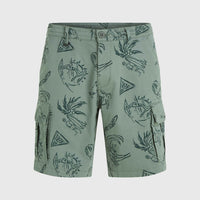 Essentials Cargo-Shorts | Green Vintage Surfer