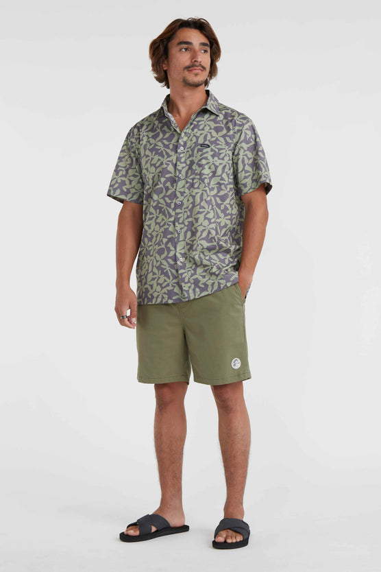 O'Riginals Porter Shorts | Deep Lichen Green