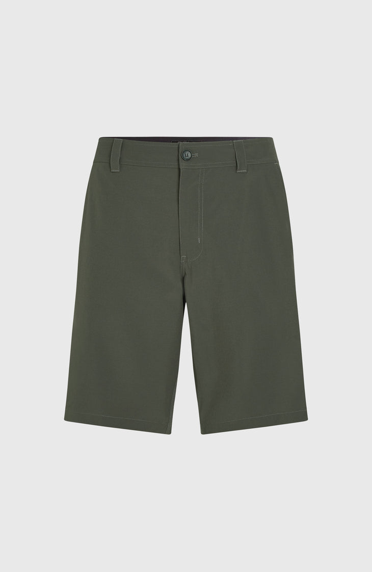 Hybrid 19" Chino-Shorts | Raven