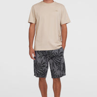 Essentials Cargo-Shorts | Black Dipped Leaves