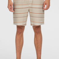 Bavaro Shorts | Beige/Orange Bavaro Stripe