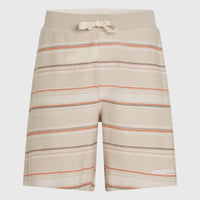Bavaro Shorts | Beige/Orange Bavaro Stripe