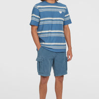 O'Riginals Cord-Cargo-Shorts | Copen Blue