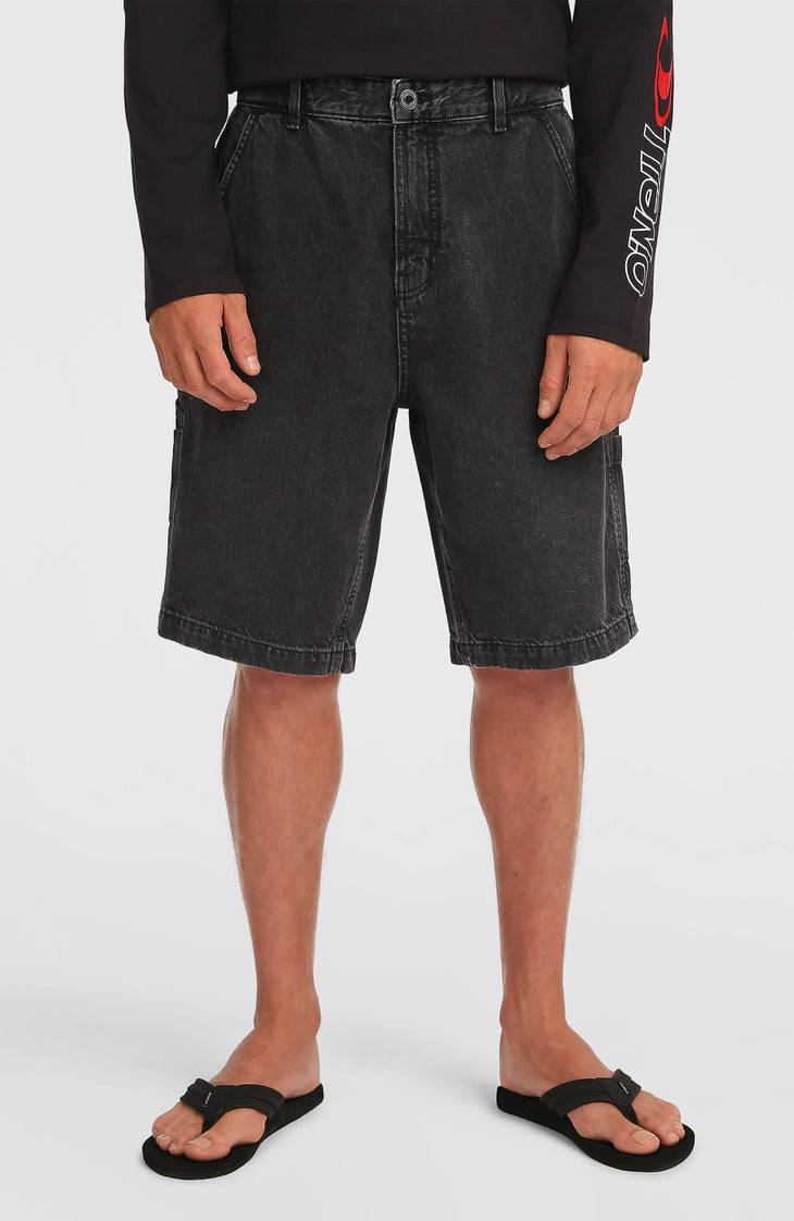 Essentials Jeansshorts | Black Out