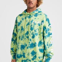 Oakes Hoodie | Green Tie Dye