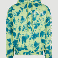 Oakes Hoodie | Green Tie Dye