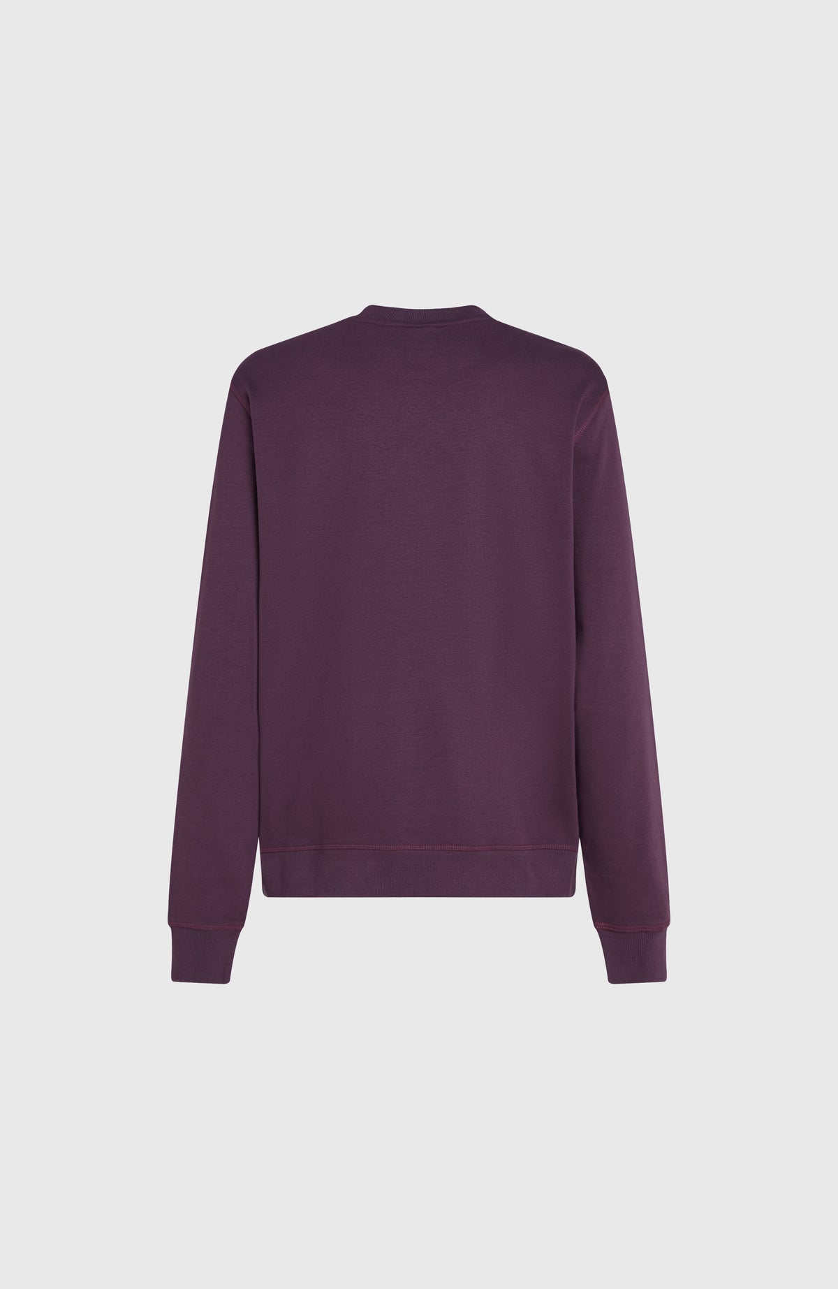Small Logo Crew Sweatshirt | Aubergine
