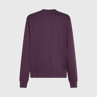 Small Logo Crew Sweatshirt | Aubergine