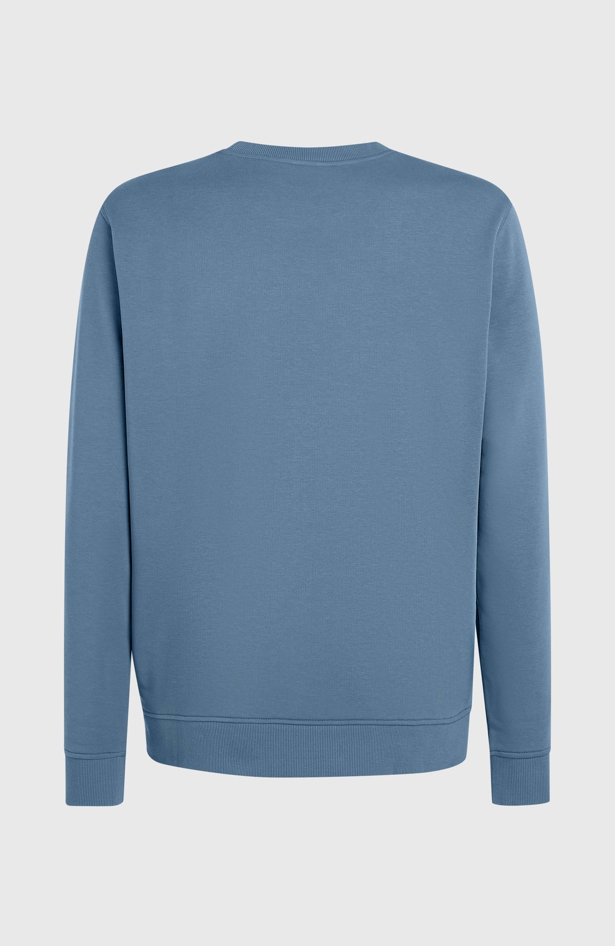 Logo Crew Sweatshirt für Herren, blau, freigestellt von hinten
