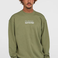 Future Surf Crew Sweatshirt | Avery Fern