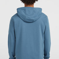 Small Logo Kapuzenjacke mit Reißverschluss | Mozart Blue