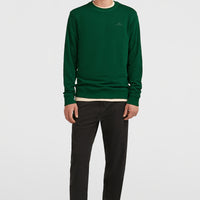 Small Logo Crew Sweatshirt | Emerald Envy