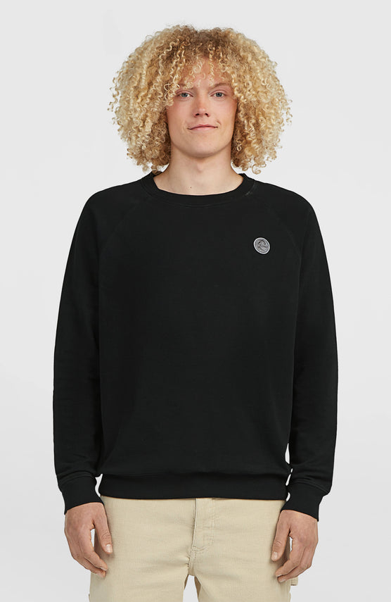 O'Riginals Badge Crew Sweatshirt | Black Out
