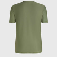 Essentials Cali Shortsleeve-Schwimmshirt | Deep Lichen Green