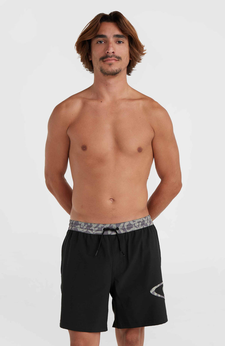 O'Riginals Cali Ocean 16'' Badehose | Black Out