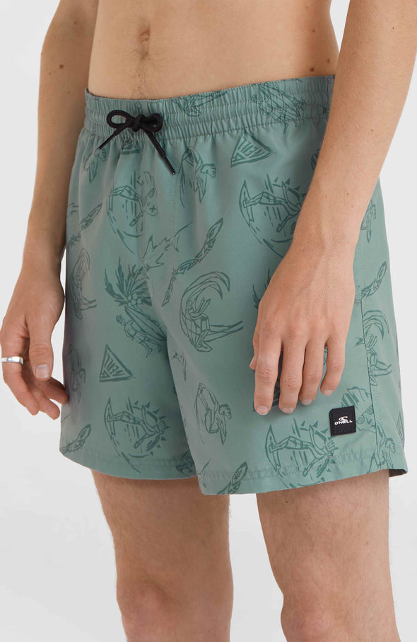 O'Neill Herren Badehose – Mehrfarbig, Aus 100% Polyester, Für Strand & Schwimmbad