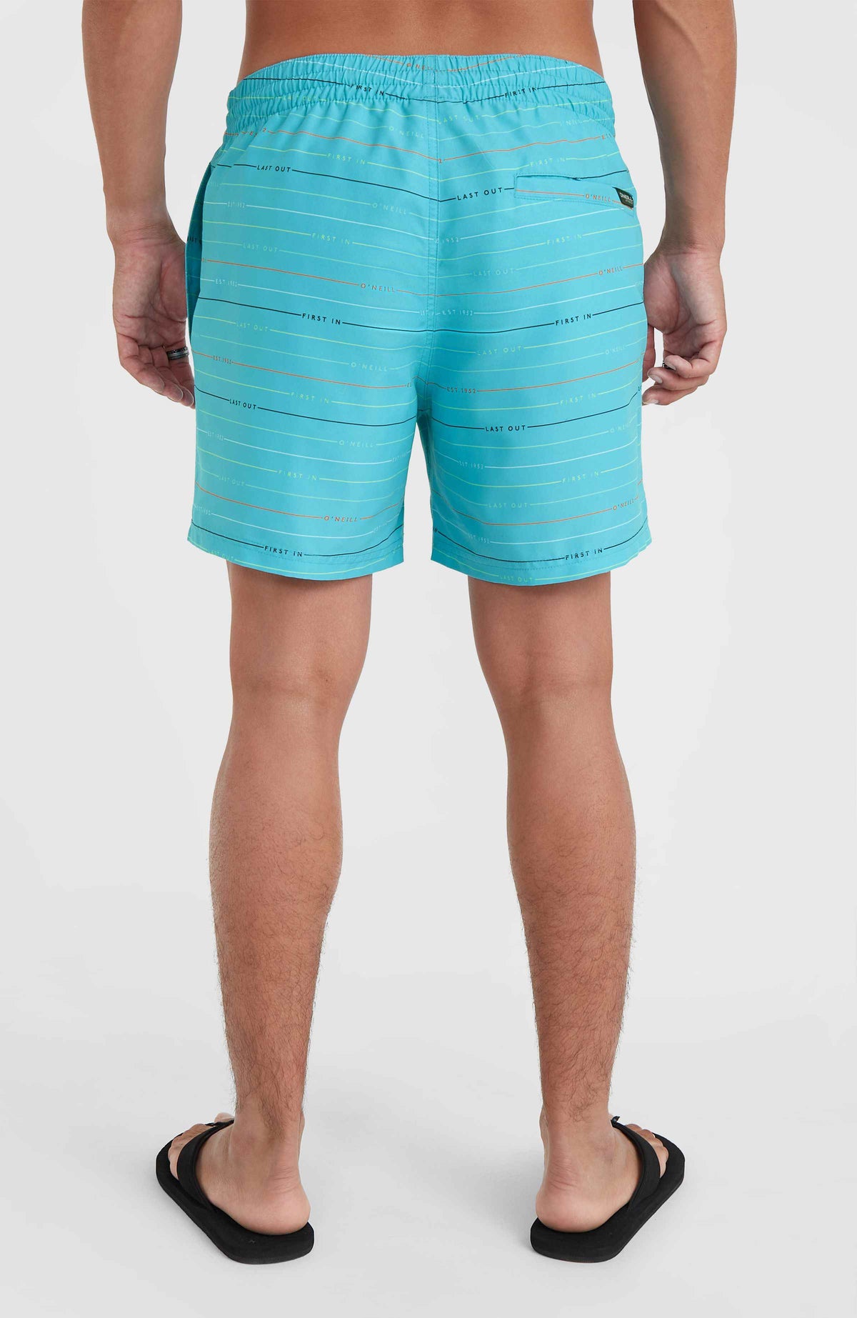 Jack O'Neill Cali First 15'' Badehose | Blue First Name Stripe