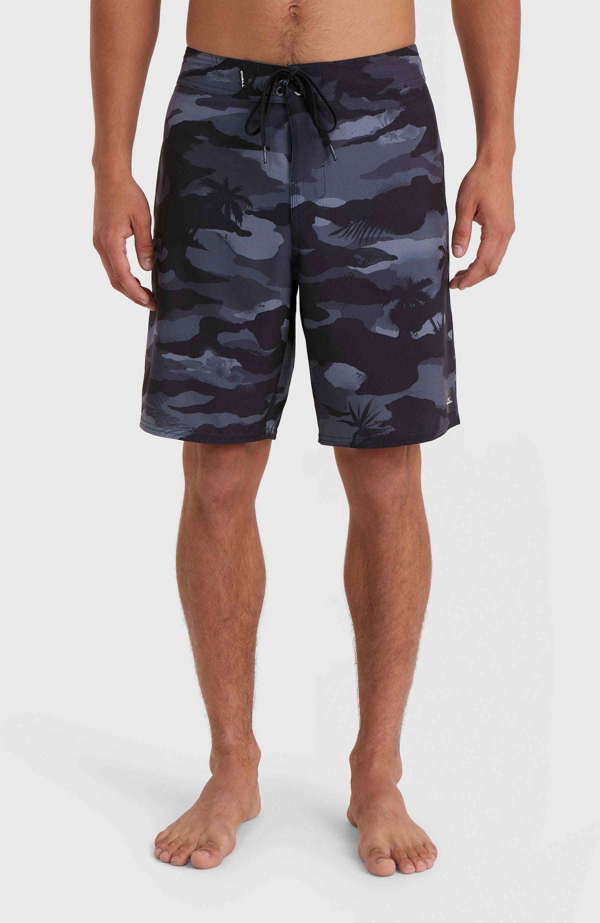 Hyperfreak Heat Camo 19'' Boardshorts | Black Heat Camo