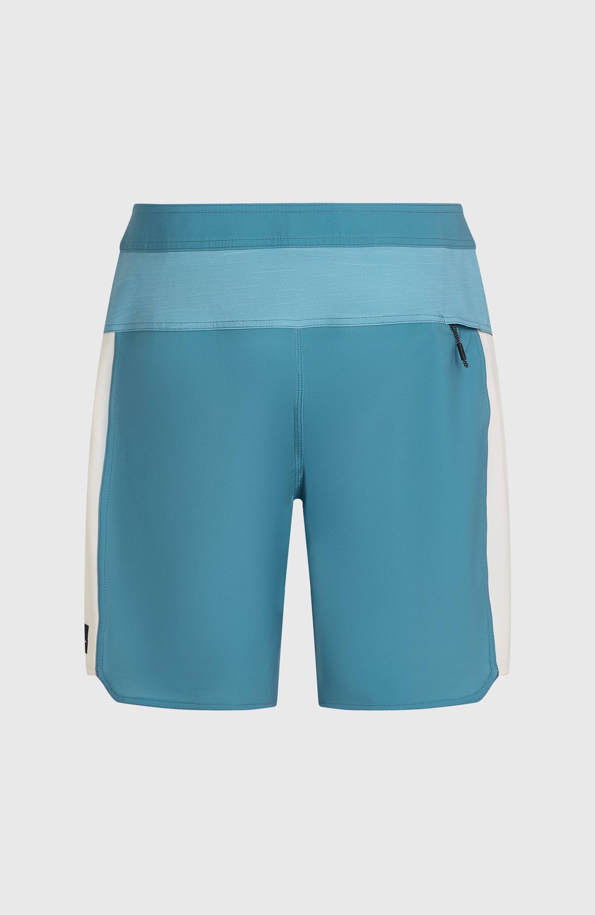 Hyperfreak Tech Panel 19'' Boardshorts für Herren, blau, freigestellt von hinten mit Gesäßtasche