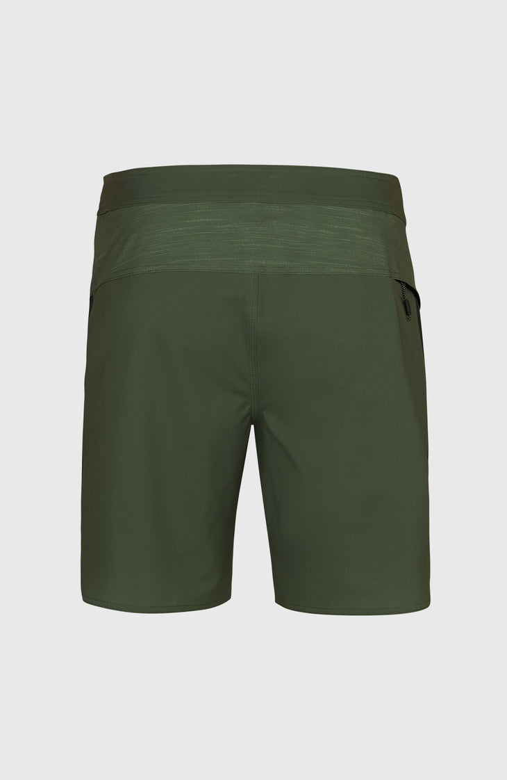 Hyperfreak Tech Panel 19'' Boardshorts | Army Tech Panel