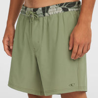 Pocket Print 16'' Badehose | Avery Fern