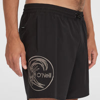 O'Riginals Cali Ocean 16'' Badehose | Black Out