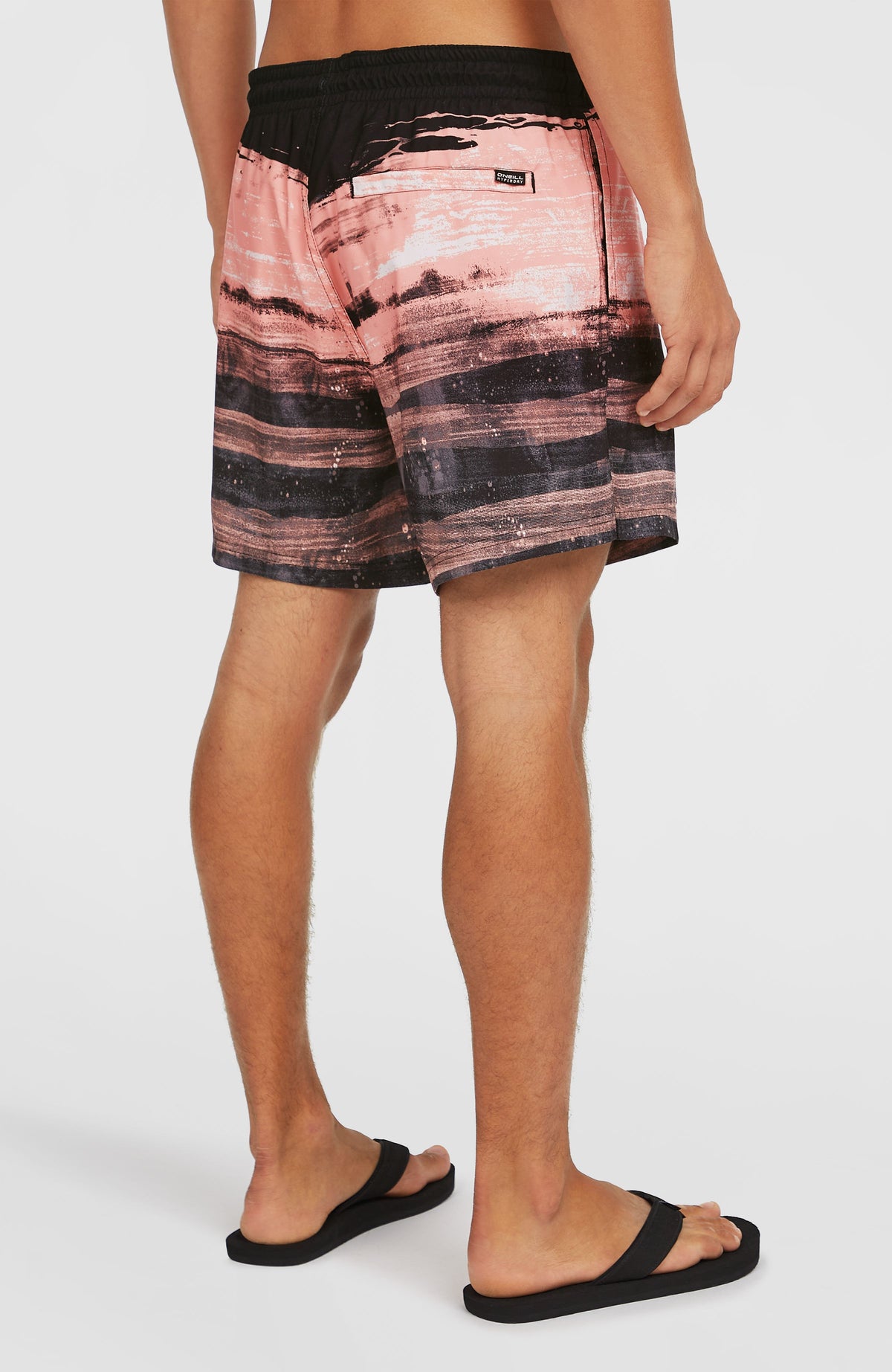 Cali Gradient 15'' Badehose | Coral Melted Texture