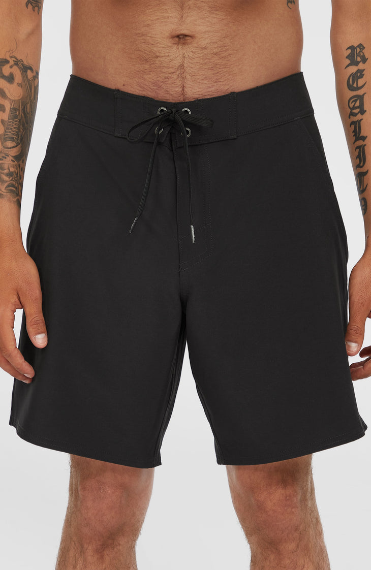 Solid 17'' Boardshorts | Black Out