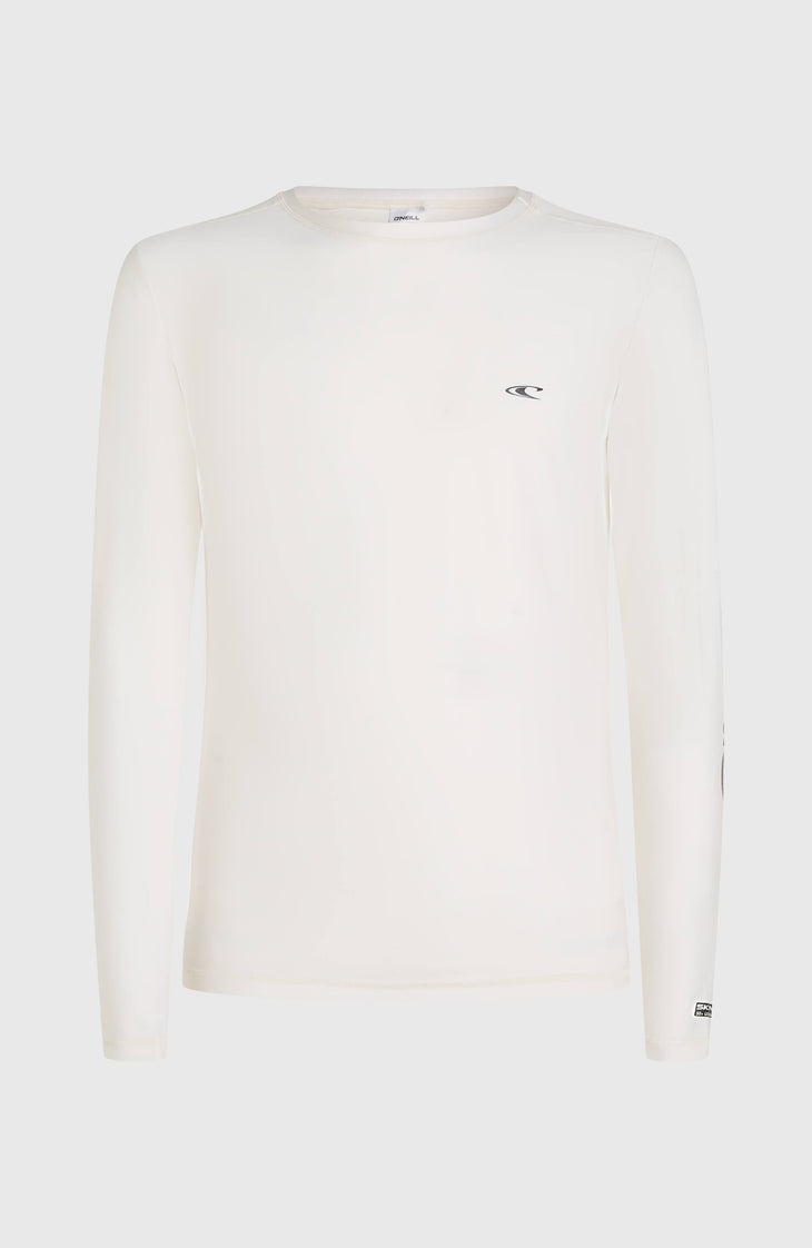 Essentials Longsleeve-Schwimmshirt | Snow White