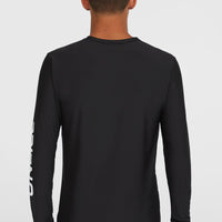 Essentials Longsleeve-Schwimmshirt | Black Out