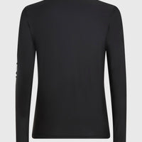 Essentials Longsleeve-Schwimmshirt | Black Out