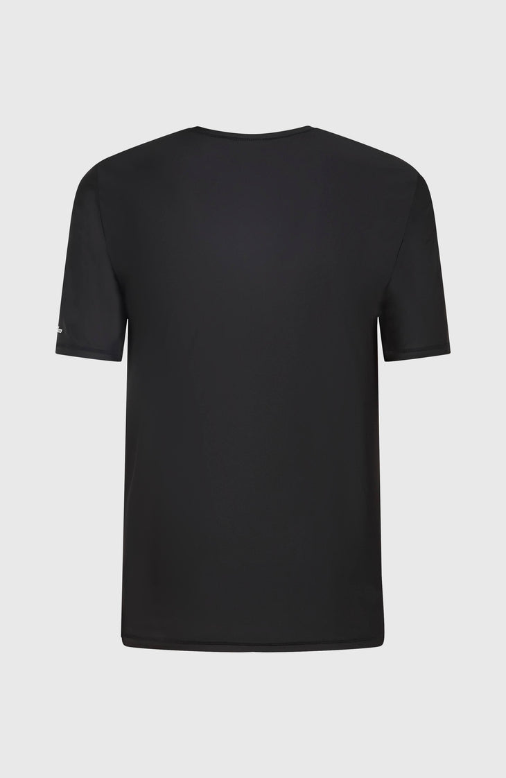 Essentials Shortsleeve-Schwimmshirt | Black Out