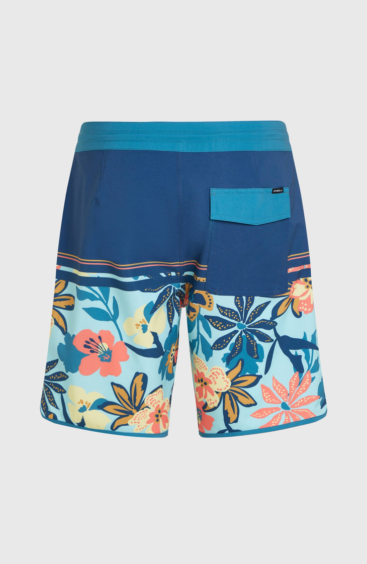 Cruzer Scallop 18'' Boardshorts | Indigo Scallop