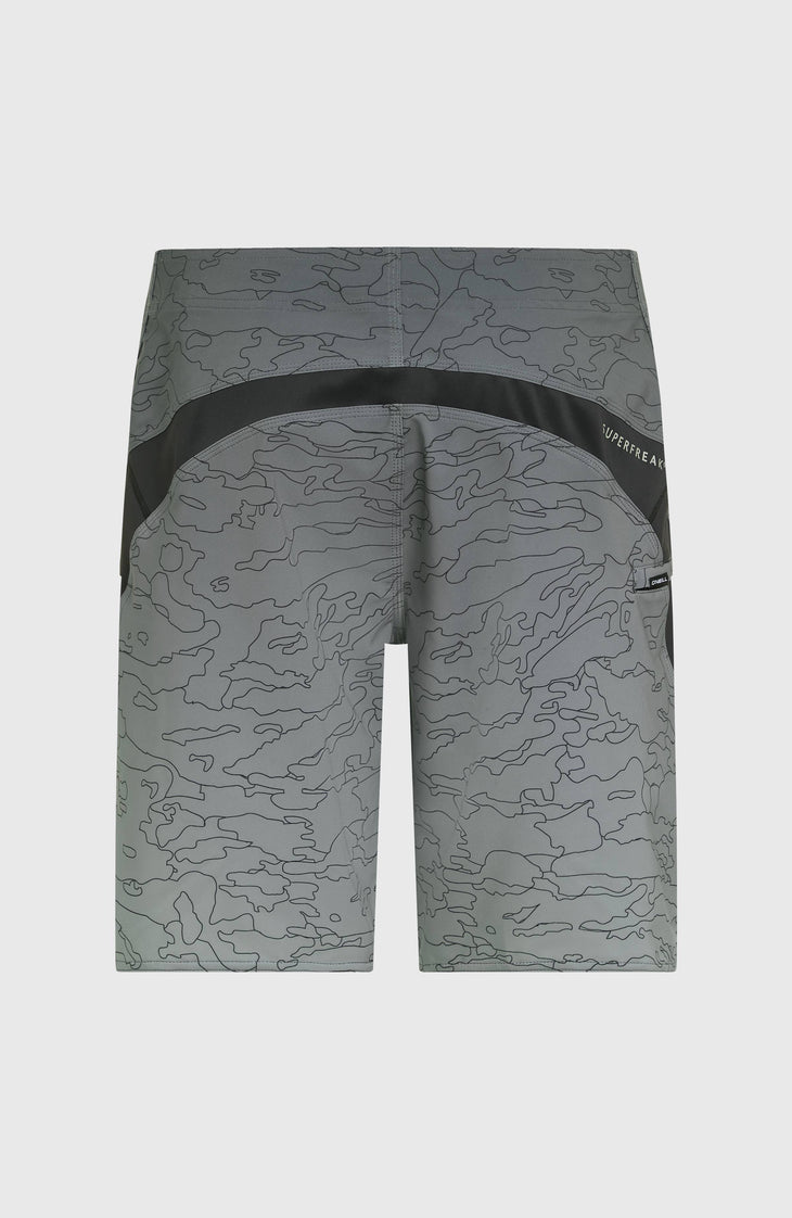 Superfreak Mysto 20'' Boardshorts | Dark Shadow Panel